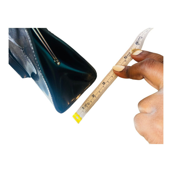 Guess Womens G Goldware Logo Kiss Lock Hobo Leather Black Shoulder Bag Y2K 2000 - Picture 11 of 12